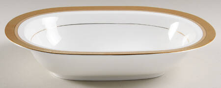 Summit Gold 9" Oval Vegetable Bowl