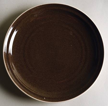 Colorvara Chocolate Salad Plate