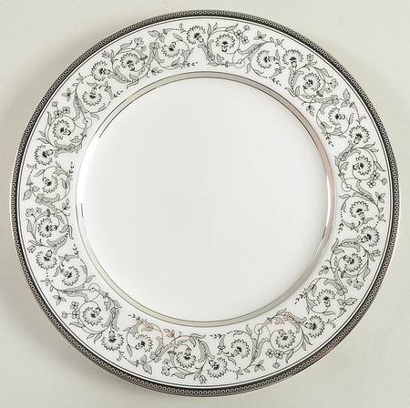 Summit Platinum Salad Plate