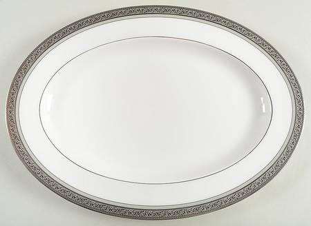 Summit Platinum 14" Oval Serving Platter