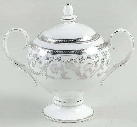 Summit Platinum Sugar Bowl & Lid