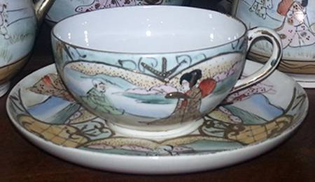 NIH6 Flat Cup & Saucer Set