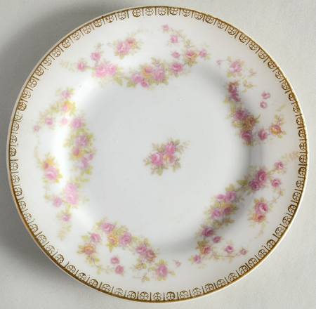 Bridal Rose Bread & Butter Plate