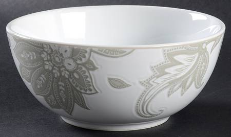 Tisbury Taupe Soup/Cereal Bowl