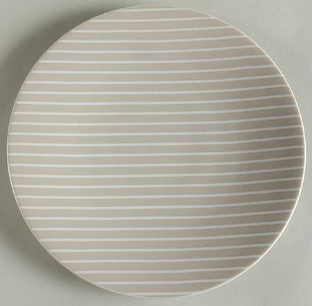 Knots Bay Taupe Salad Plate by Nautica
