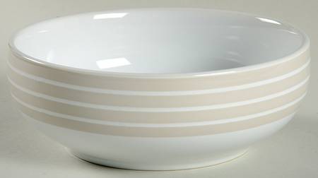 Knots Bay Taupe Soup/Cereal Bowl