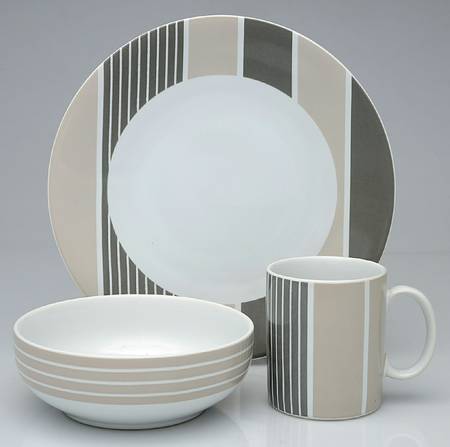 Knots Bay Taupe 12 Piece Set