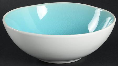 NMH1 Turquoise Soup/Cereal Bowl