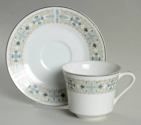 Tuscany Footed Cup & Saucer Set