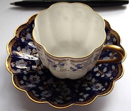 Royale Flat Cup & Saucer Set