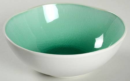 NMH1 Green Soup/Cereal Bowl