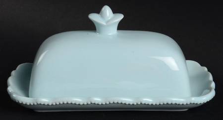 NMH8 Aqua 1/4 Lb Covered Butter