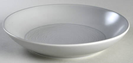 GoG Swirl (Grey on Grey) 9" Individual Pasta Bowl