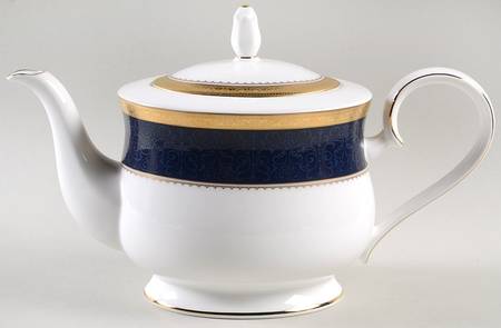 Odessa Cobalt Gold Teapot & Lid