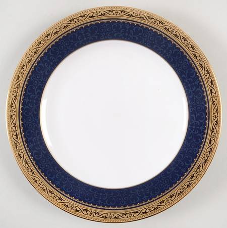 Odessa Cobalt Gold Bread & Butter Plate