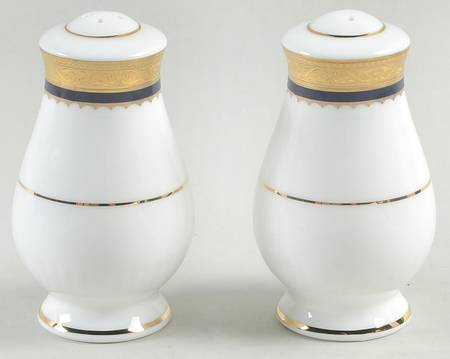 Odessa Cobalt Gold Salt & Pepper Set