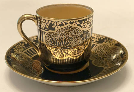 N3716 Flat Demitasse Cup & Saucer Set