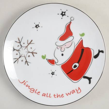 Modern Jingles Salad Plate