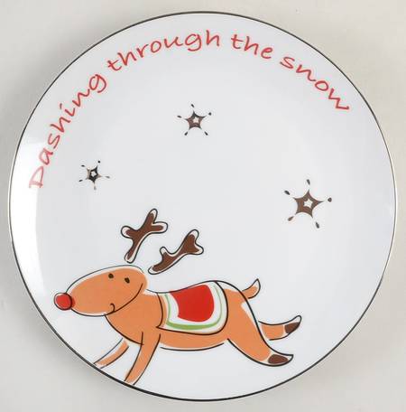 Modern Jingles Salad Plate