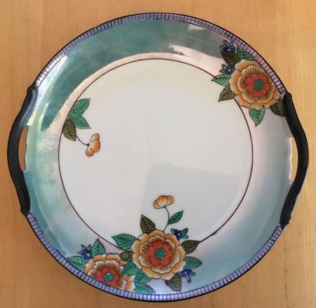 N3735 Handled Cake Plate