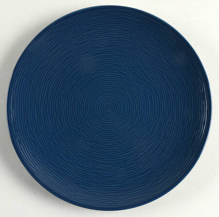NoN Swirl (Navy on Navy) Salad/Dessert Plate