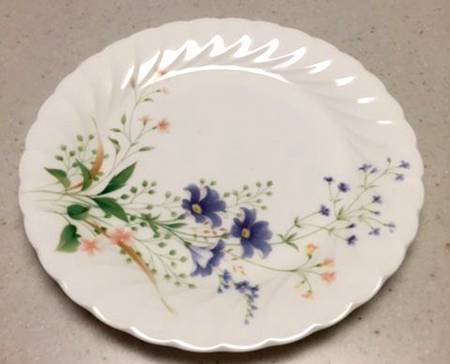 Floret (Swirl Shape) Salad Plate