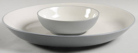 Colorwave Slate (2 Piece) Chip & Dip Set