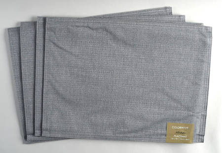 Colorwave Slate Cloth Placemat - Set of 4