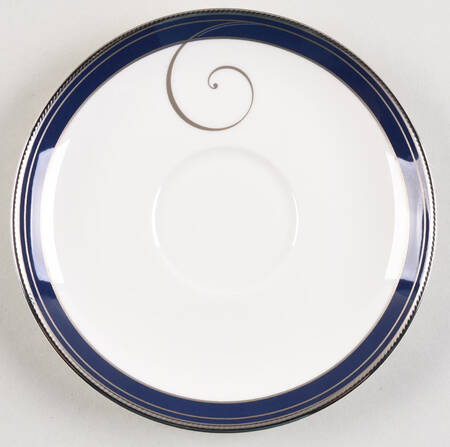 Platinum Wave Indigo Saucer