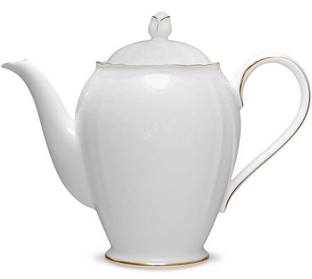 Princess Bouquet Gold Tea/Coffee Pot & Lid