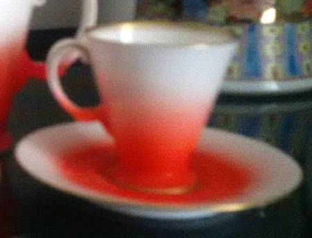 N4559 Footed Demitasse Cup & Saucer Set