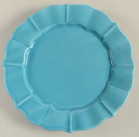 NCE6 Turquoise Salad Plate