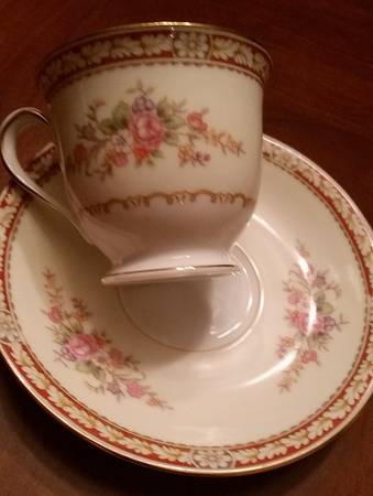 N5014 Footed Demitasse Cup & Saucer Set