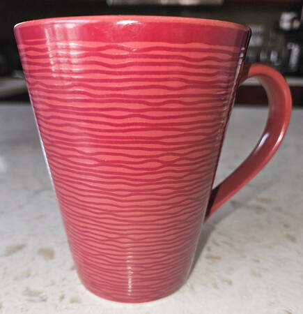 RoR Swirl (Red on Red) Mug
