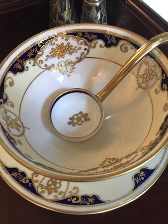 N5029 Mayonnaise & Ladle w/Underplate