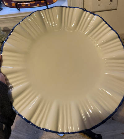 Blue (Rim Fluted) by Neiman Marcus