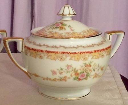 N4350 Sugar Bowl & Lid