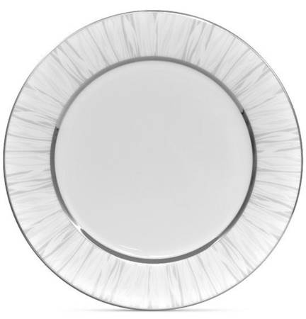 Glacier Platinum Accent Luncheon Plate