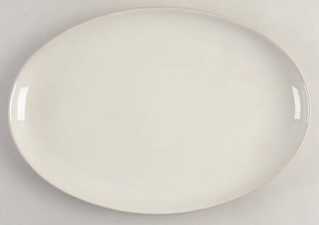 Colorwave Sand 16" Oval Serving Platter