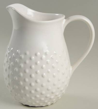 NCE9 White 48 Oz Pitcher