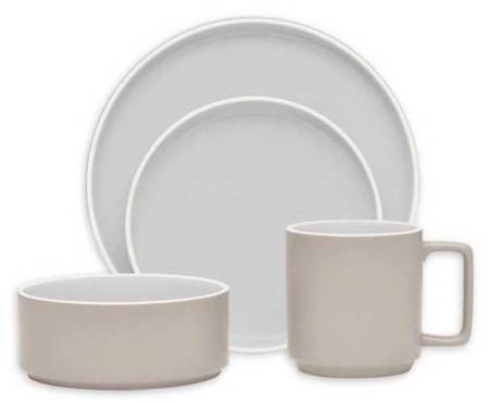 Colortrio Sand Dinner Plate
