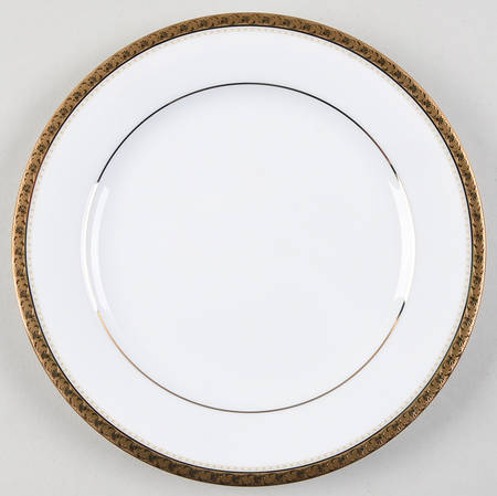 Charlotta Gold Salad Plate