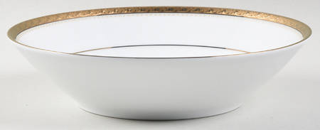 Charlotta Gold Coupe Soup Bowl