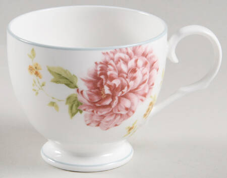 Peony Pageant Footed Cup