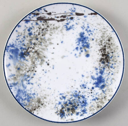 Blue Nebula Salad Plate
