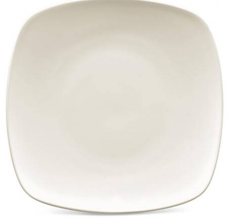 Colorwave Naked (All White) Square Salad Plate