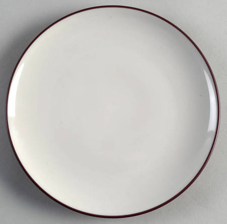 Colorwave Burgundy Salad Plate