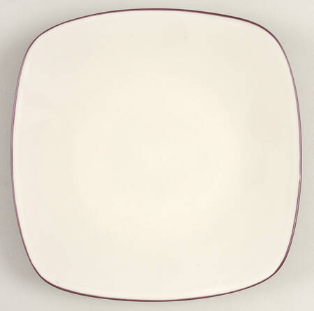 Colorwave Burgundy Square Salad Plate