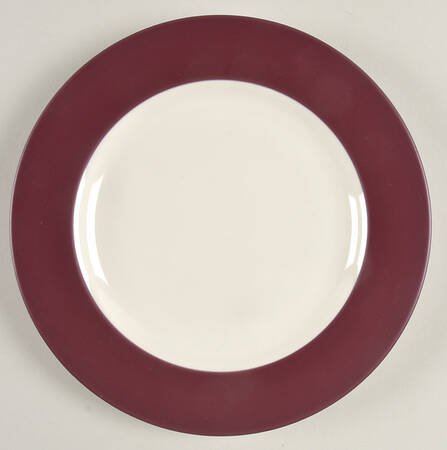 Colorwave Burgundy Salad Plate