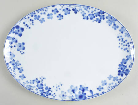 Bloomington Road 14" Oval Serving Platter